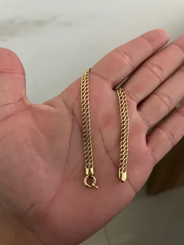 Pulseira lacraia Ouro 18k
