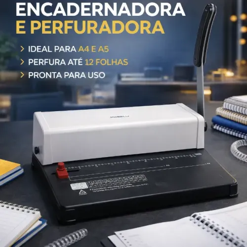 Fuaradora para Encadernação Espiral