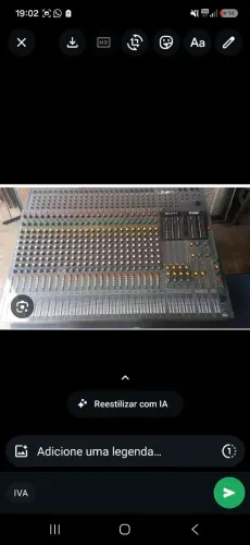 Mesa de som