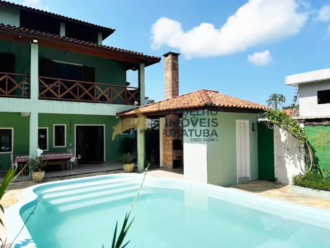 Casa em condomínio com 7 suítes na praia da lagoinha Ubatuba SP