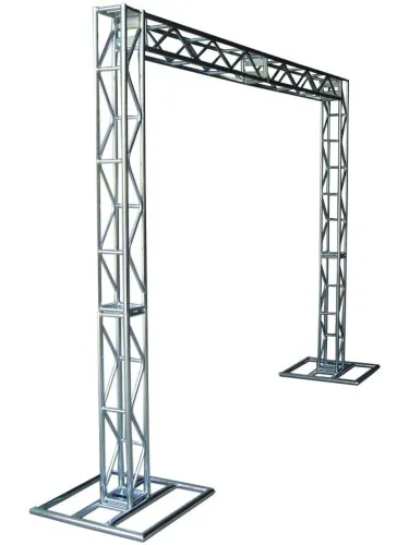 ?Estrutura Box Truss Q20 Trave 2,5x3m Armatic + 5 Garras Brinde