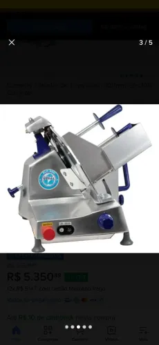 Fatiadora de Frios semi automática 