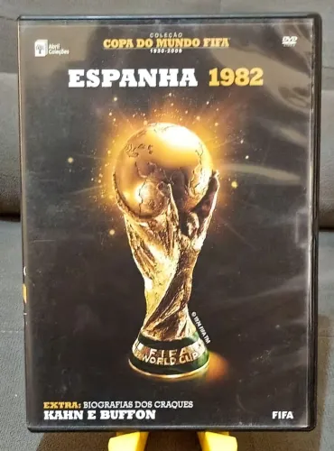 DVD Copa Do Mundo Fifa Espanha 1982 - Abril Coleções Original