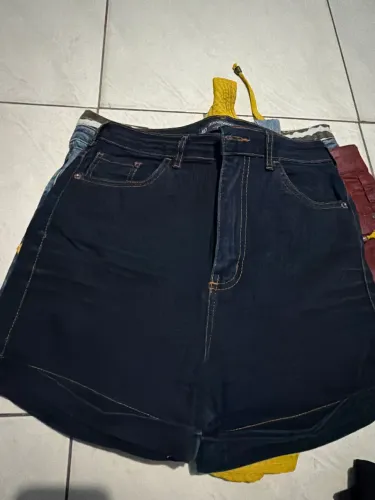 Short cintura alta jeans TAM 40