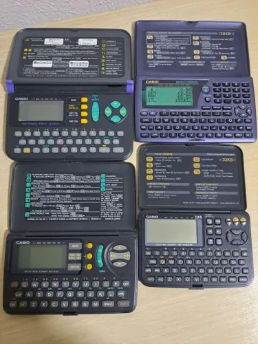 04 Agendas da Casio antigas para aproveitar peças