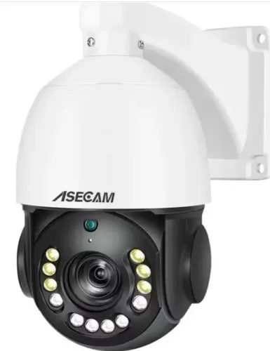 Camera Wi-fi Ip Asecam 4k 30x Zoom Óptico Ip66 Ik10 Alarmes