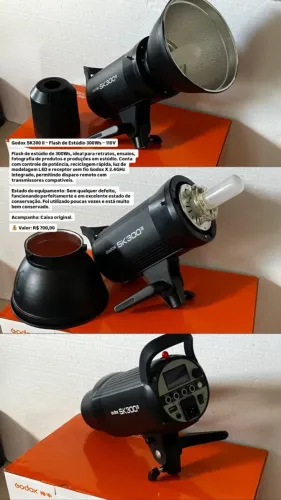 Kit de Iluminação para Fotografia