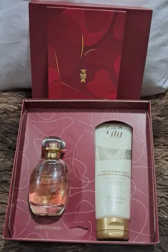 Kit lily o boticário