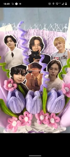Buquê k- pop personalizado 
