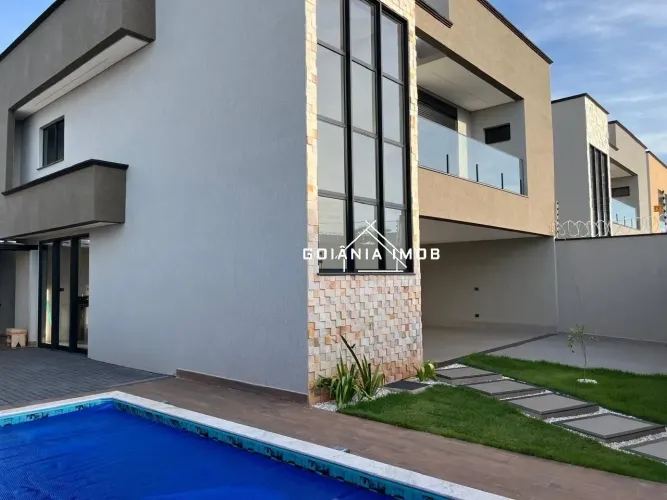Sobrado projeto novo 4 quartos St. Faicalville, Goiânia-GO