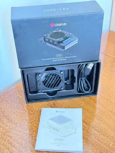 ULANZI Refrigerador de câmera CU01 para câmeras DSLR e sem espelho