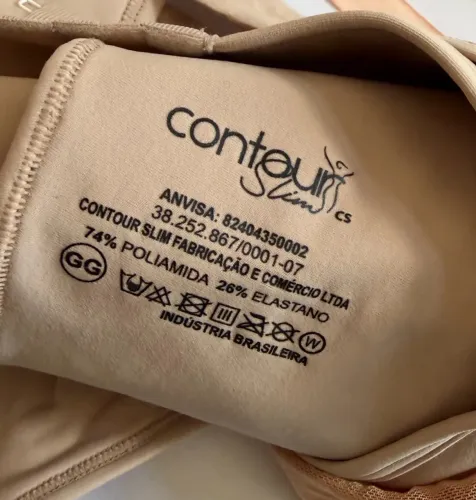 Macaquinho Modelador Contour Slim Novo - Bege Chocolate