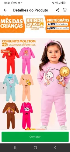Conjunto infantil