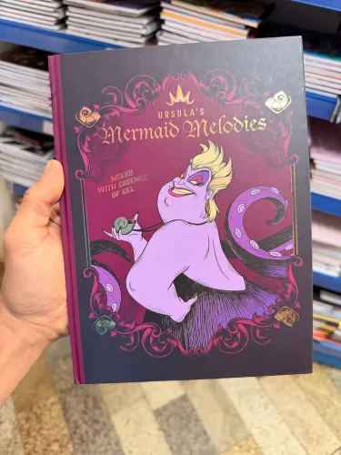 Caderno decorado Vilões Disney - Úrsula