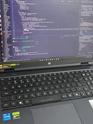 Notebook gamer RTX 4070 i7 14700hx na garantia