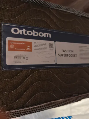COLCHÃO ORTOBOM SOLTEIRO