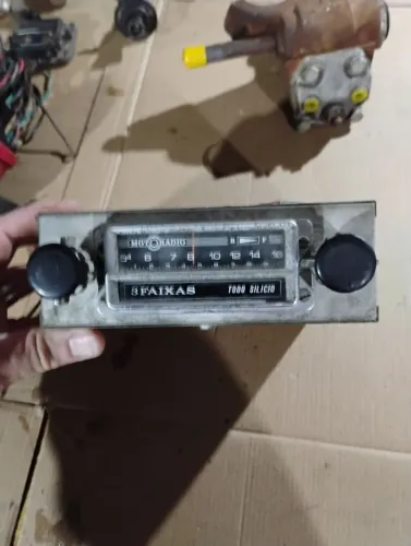 Peças de fusca moto rádio funcionando perfeitamente