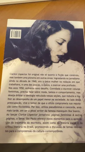Livro Clarice Lispector jornalista
