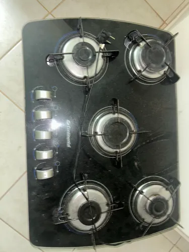 Cooktop 5 bocas a Gás