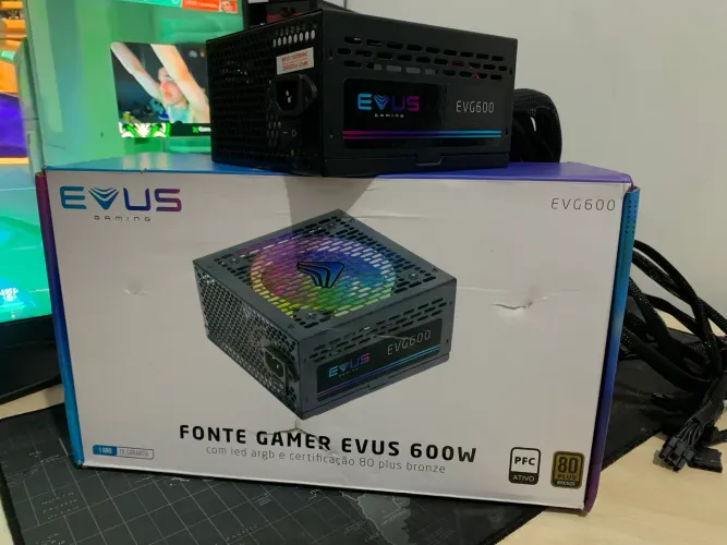 FONTE Evus 600w