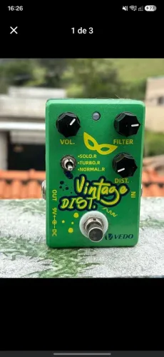 pedal Vintage Distortion Vedo