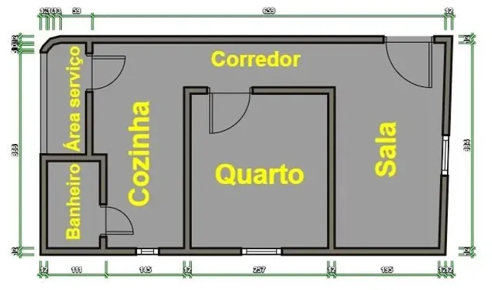 Kitnet Confortável nos Altos com Wi-Fi Grátis - Ótima Localização