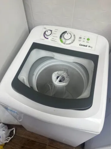 Máquina de Lavar Consul 9 kg Branca com Dosagem Econômica