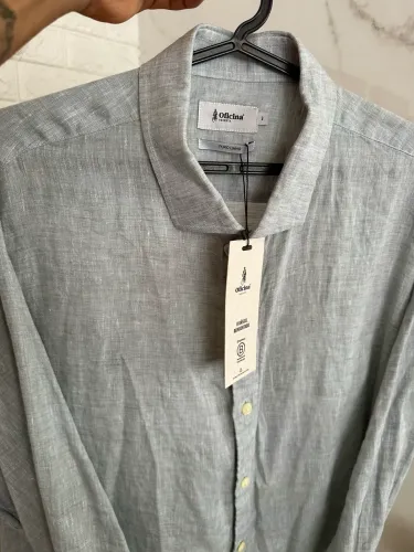 Camisa puro linho oficina reserva