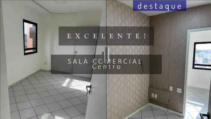 SALA COMERCIAL PARA LOCAÇÃO NO EDIFÍCIO JATOBÁ CENTRO JUNDIAI