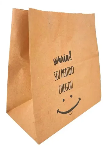 Saco Kraft embalagem 