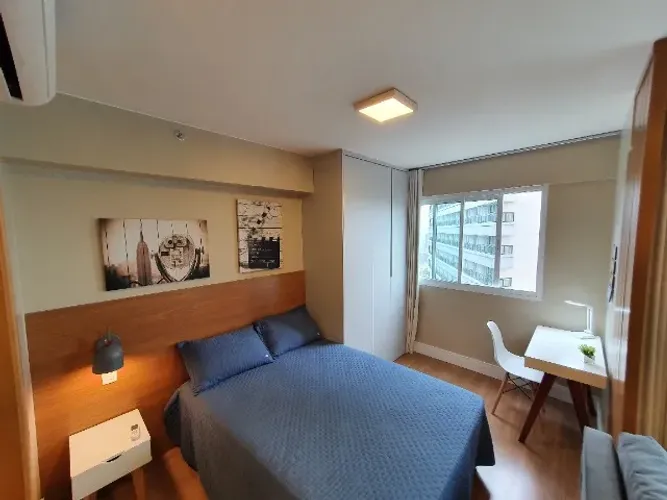 Flat com vista livre para esplanada com localização privilegiada