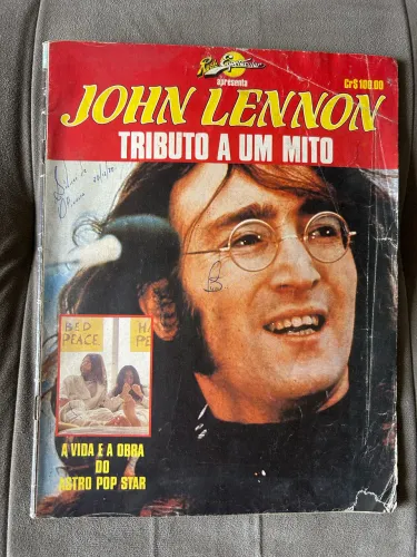 Revista Rock Espetacular (1980) John Lennon, tributo a um Mito