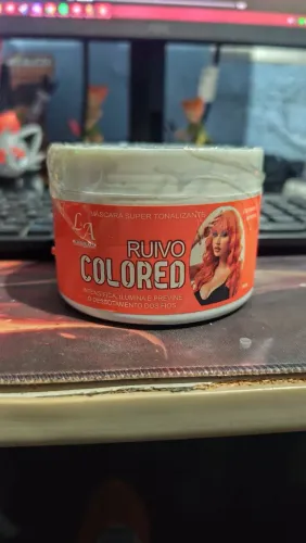 Máscara super tonalizante ruivo colored 300g