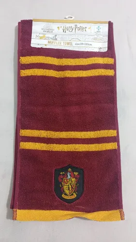 Toalha cachecol Harry Potter Gryffindor