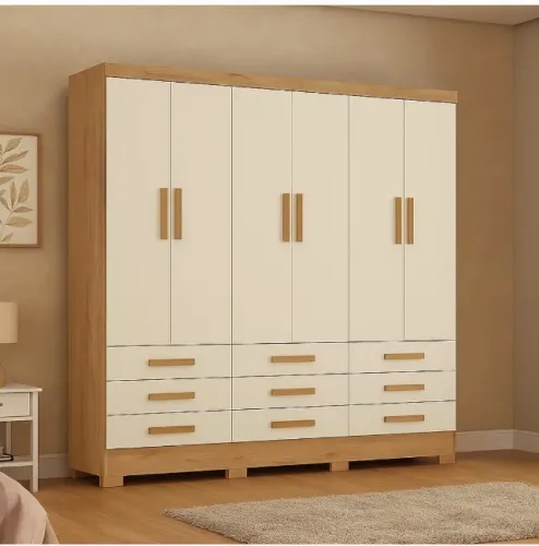 Guarda roupa 9 gavetas 