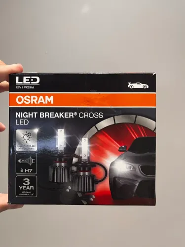 KIT LED H7 OSRAM NIGHT BREAKER CROSS NOVO