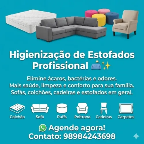 EcoPrime - higienização sofa; colchão e estofados em geral