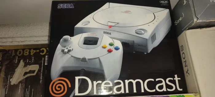 Dreamcast e pistola dream com jogos e gdmu