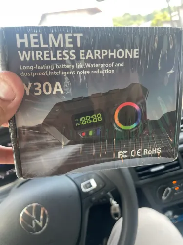 Fone para capacete