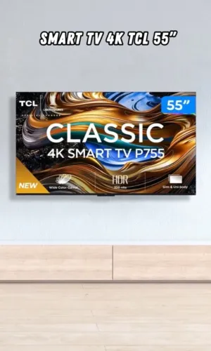 Smart TV 55? LED TCL 55P755 Wi-Fi Bluetooth - 3 HDMI 1 USB