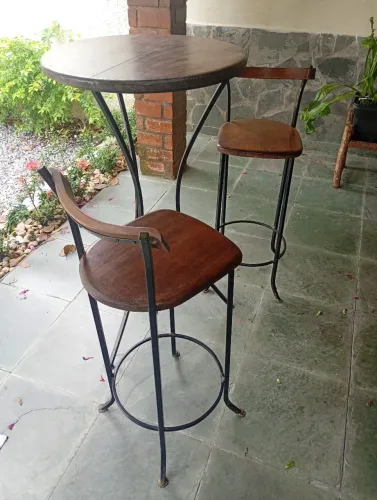 Mesa alta bistrô