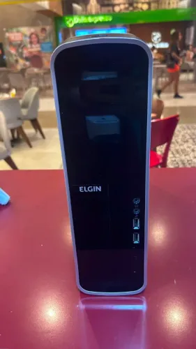 Computador Elgin E3 slim fit, intal core i3, 8 portas USB e portas seriais periféricos 