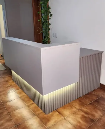 Balcão Caixa com 4 gavetas