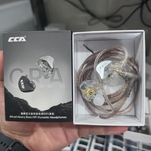 Fone de Ouvido intra-auricular/ Retorno de Palco CCA CRA *Novo- Headphone, Headset, P2, P3