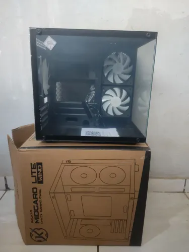 gabinete aquário gamer pc