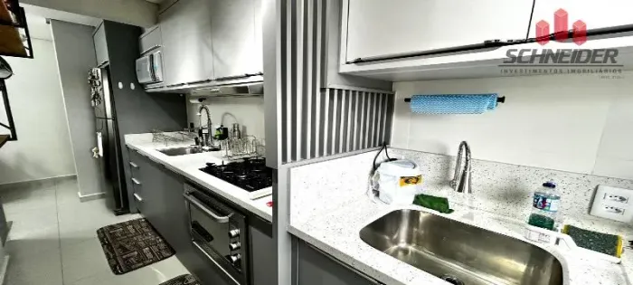Apartamento com 2 dormitórios à venda no bairro Estados em Timbó/SC