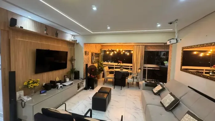 Torres Cenário: Belíssimo Apartamento 125m² 3 Suítes 2 Vg Soltas (Financia)