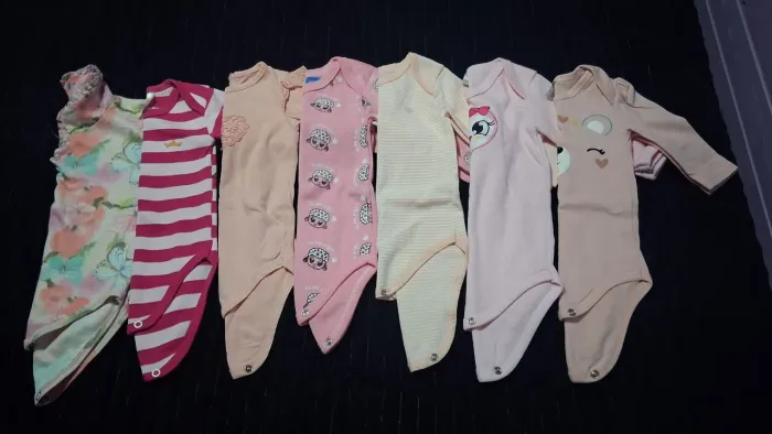 Combo Roupinhas de bebê menina, de inverno tamanho: M