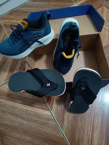 Tênis Olympikus e chinelo Kenner n 28/29 Excelentes