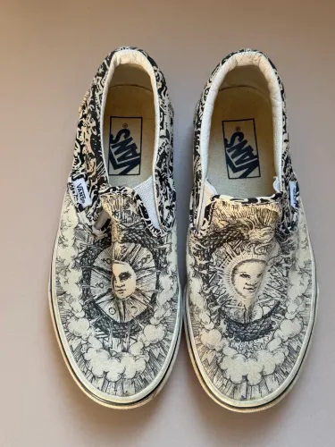 Tenis cano alto vans 
